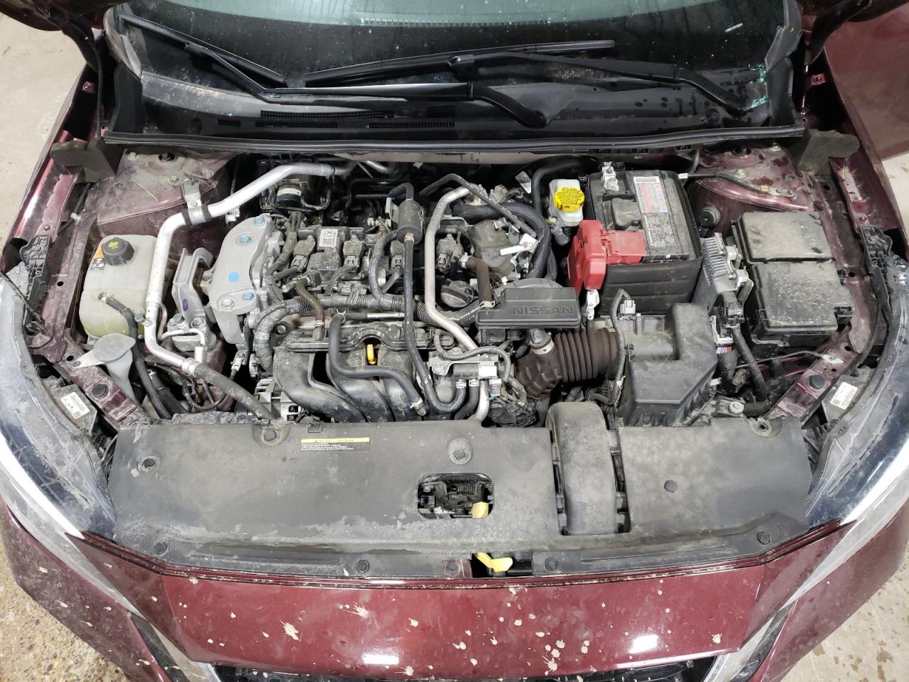 2022 Nissan Sentra VIN 3N1AB8CV7NY296347 Copart auction photo, side / front end damage thumbnail 11