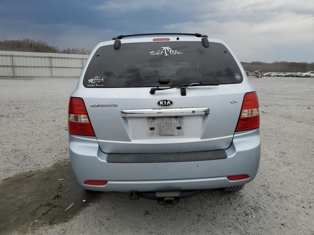 2007 KIA Sorento VIN KNDJC736675690371 Copart auction photo, front end damage thumbnail 6
