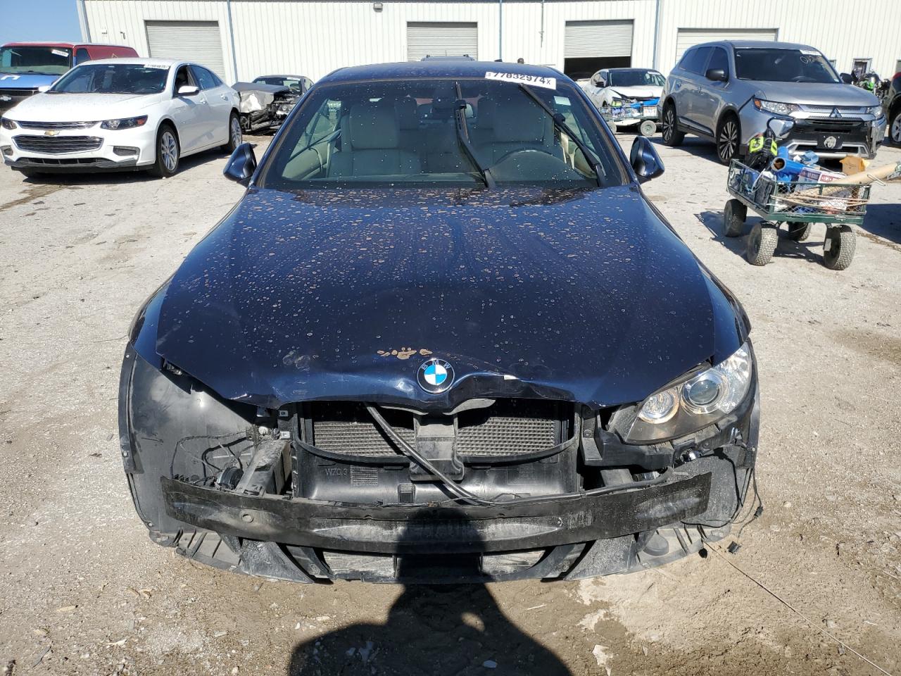2007 BMW 3er VIN WBAWL13527PX14001 Copart auction photo, front end damage thumbnail 5
