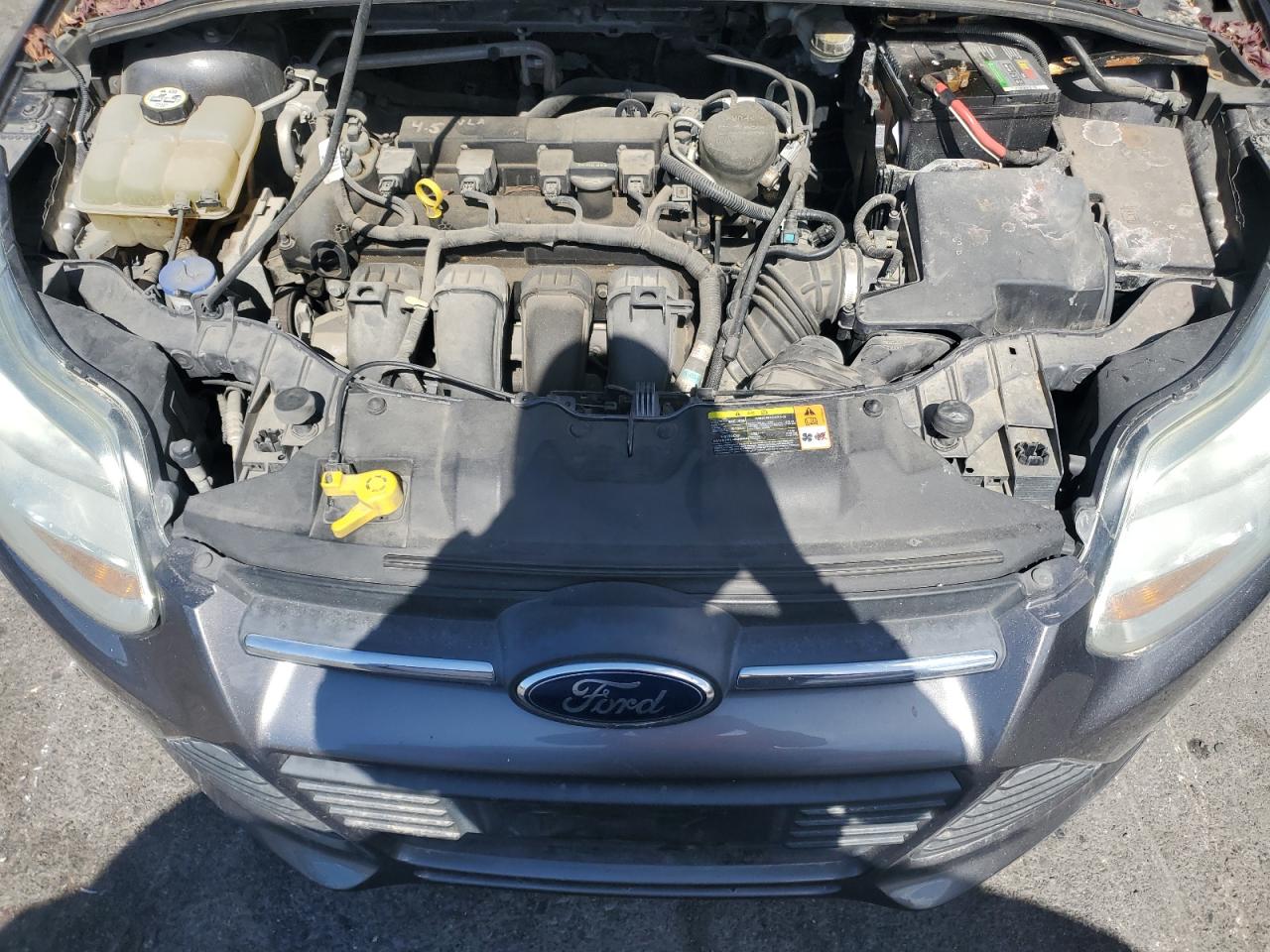 2012 Ford Focus VIN 1FAHP3E20CL415242 Copart auction photo, mechanical / side damage thumbnail 11