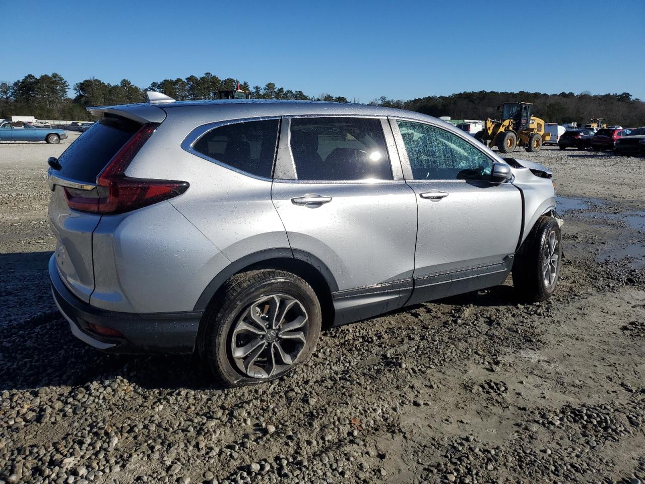2020 Honda CR-V VIN 5J6RW1H59LA016296 Copart auction photo, front end / undercarriage damage thumbnail 3