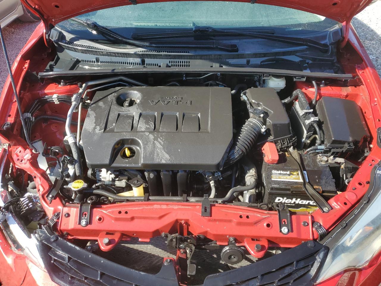 2014 Toyota Corolla VIN 5YFBURHE9EP011836 Copart auction photo, front end damage thumbnail 11