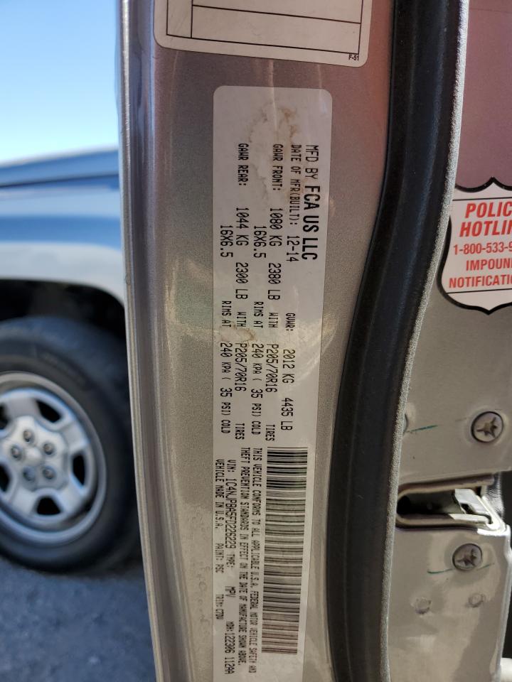 2015 Jeep Liberty (Patriot) VIN 1C4NJPBA5FD226229 Copart auction photo, side damage thumbnail 13
