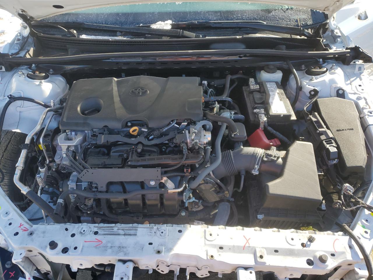 2022 Toyota Camry VIN 4T1S11AK3NU716074 Copart auction photo, front end damage thumbnail 11