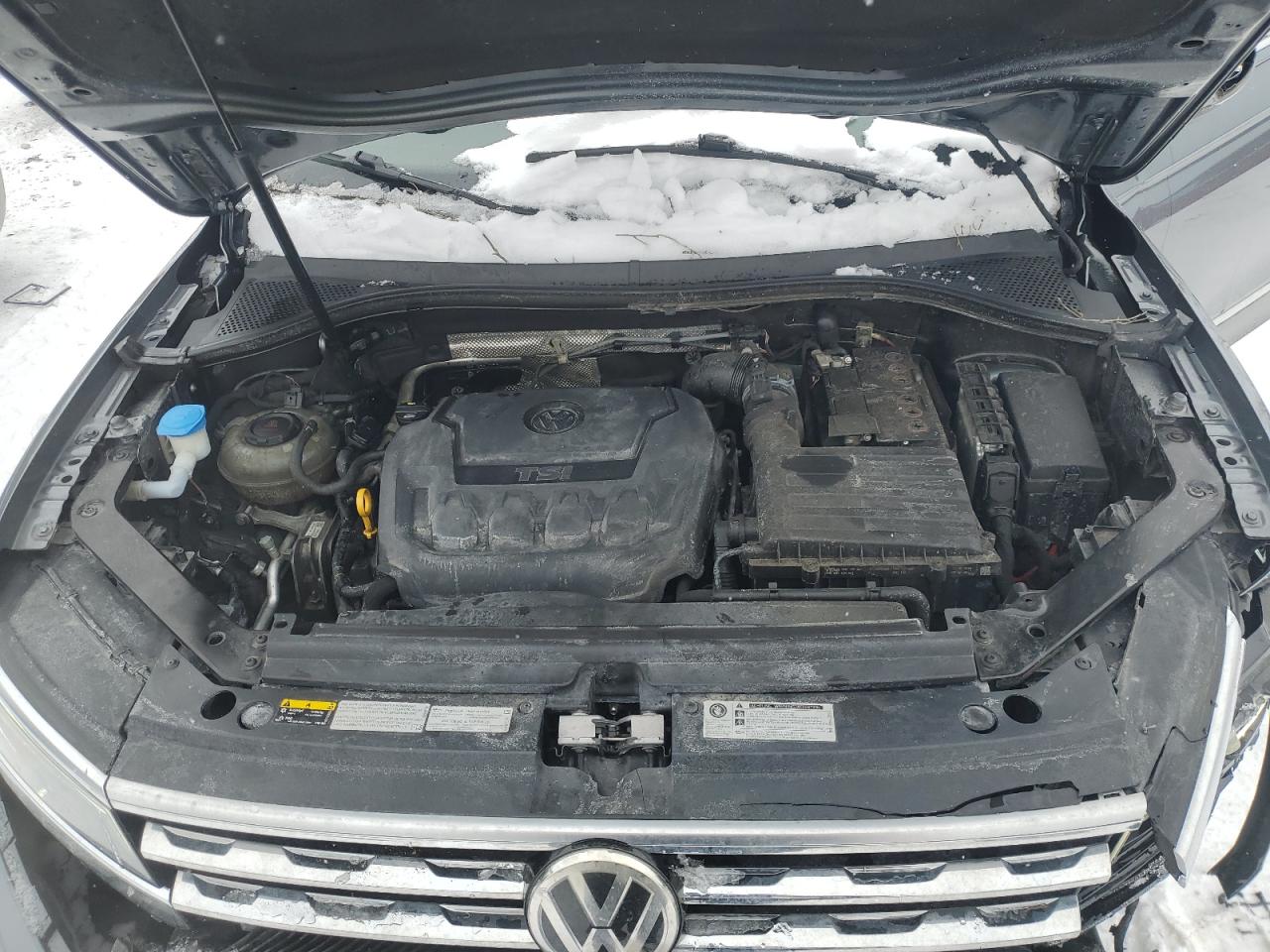 2019 Volkswagen Tiguan VIN 3VV4B7AX4KM008958 Copart auction photo, rear end / front end damage thumbnail 13
