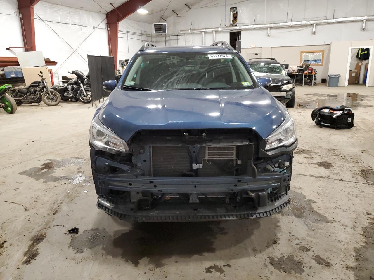 2021 Subaru Ascent VIN 4S4WMAJD5M3434050 Copart auction photo, front end / side damage thumbnail 5