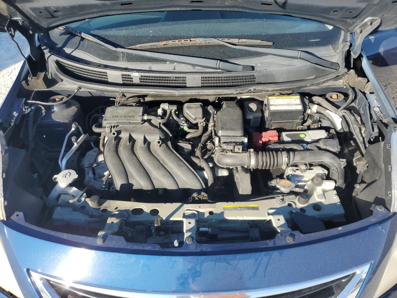 2013 Nissan Versa VIN 3N1CN7AP9DL841202 Copart auction photo, front end damage thumbnail 11