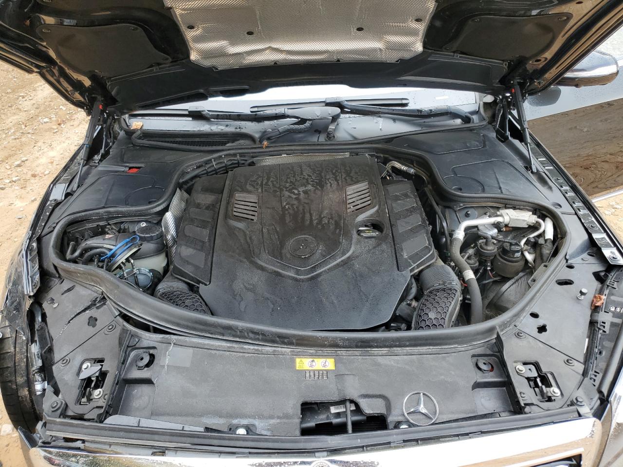 2019 Mercedes-Benz S-klasse VIN WDDUG8DB2KA428453 Copart auction photo, front end / all over damage thumbnail 12