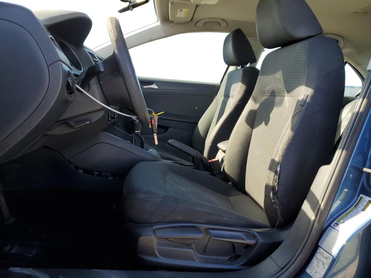 2015 Volkswagen Jetta VIN 3VW1K7AJXFM319889 Copart auction photo, rear end / front end damage thumbnail 7