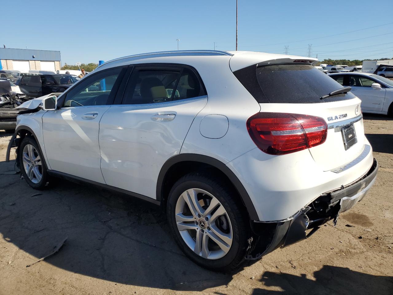 2020 Mercedes-Benz GLA-klasse VIN WDCTG4GB5LU024972 Copart auction photo, front end damage thumbnail 2