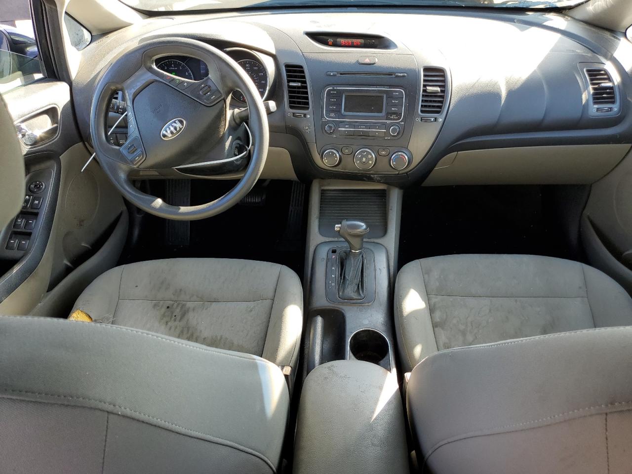 2014 KIA Forte VIN KNAFK4A68E5068648 Copart auction photo, front end damage thumbnail 8