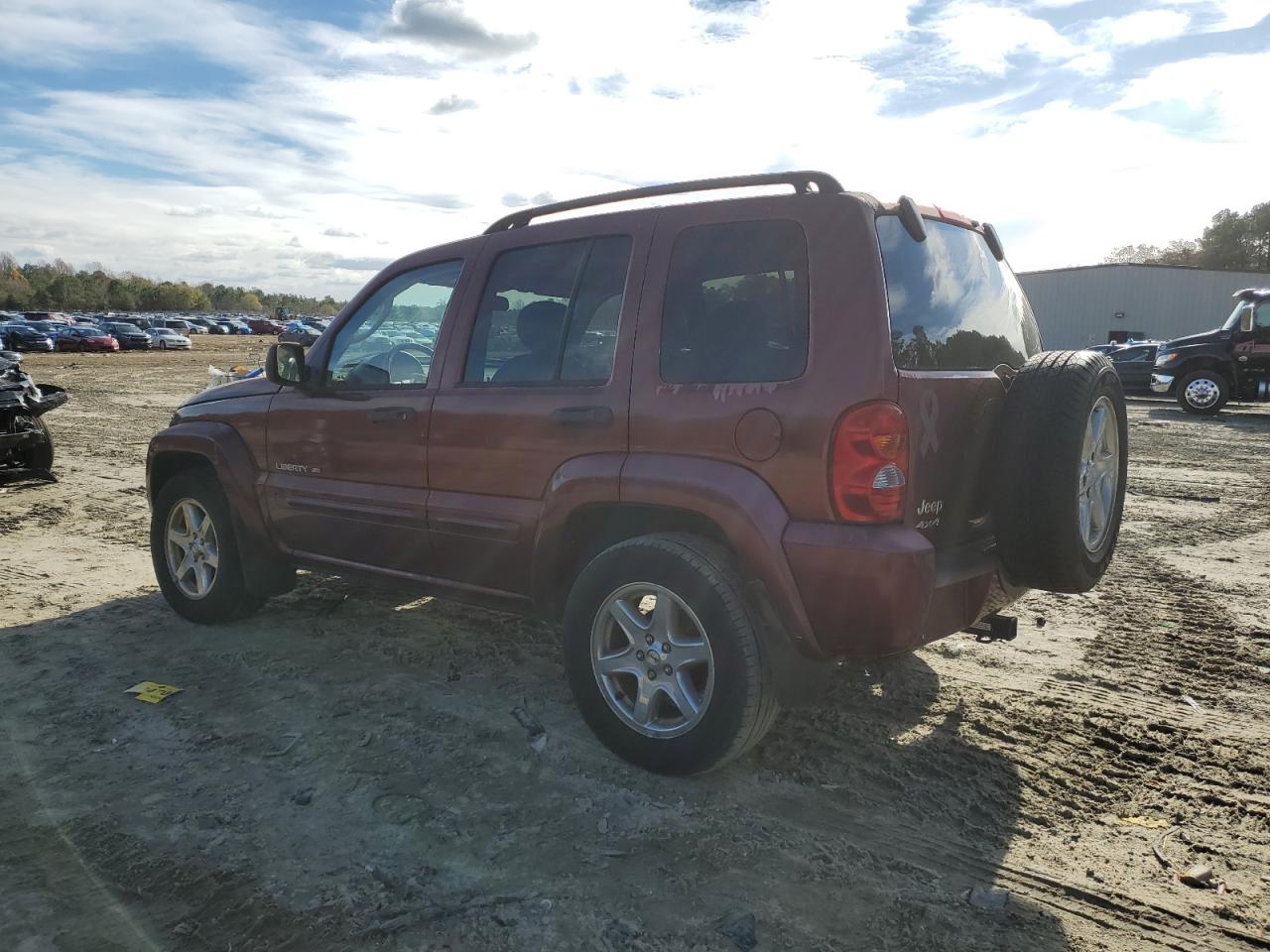 2003 Jeep Liberty (North America) VIN 1J8GL58K03W666603 Copart auction photo, front end / all over damage thumbnail 2