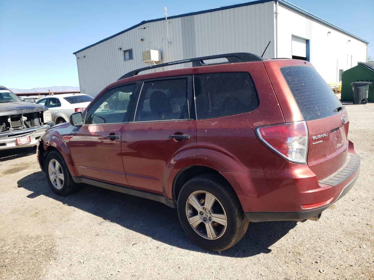 2010 Subaru Forester VIN JF2SH6BC7AH762161 Copart auction photo, mechanical / front end damage thumbnail 2