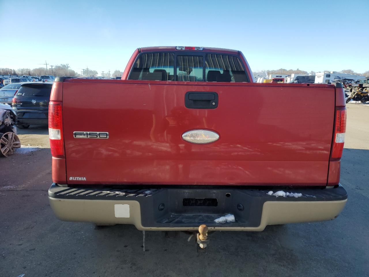 2007 Ford F-150 VIN 1FTPX14V27FA37905 Copart auction photo, front end damage thumbnail 6
