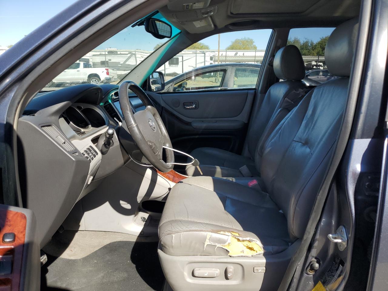 2004 Toyota Highlander VIN JTEEP21A340050638 Copart auction photo, mechanical damage thumbnail 7