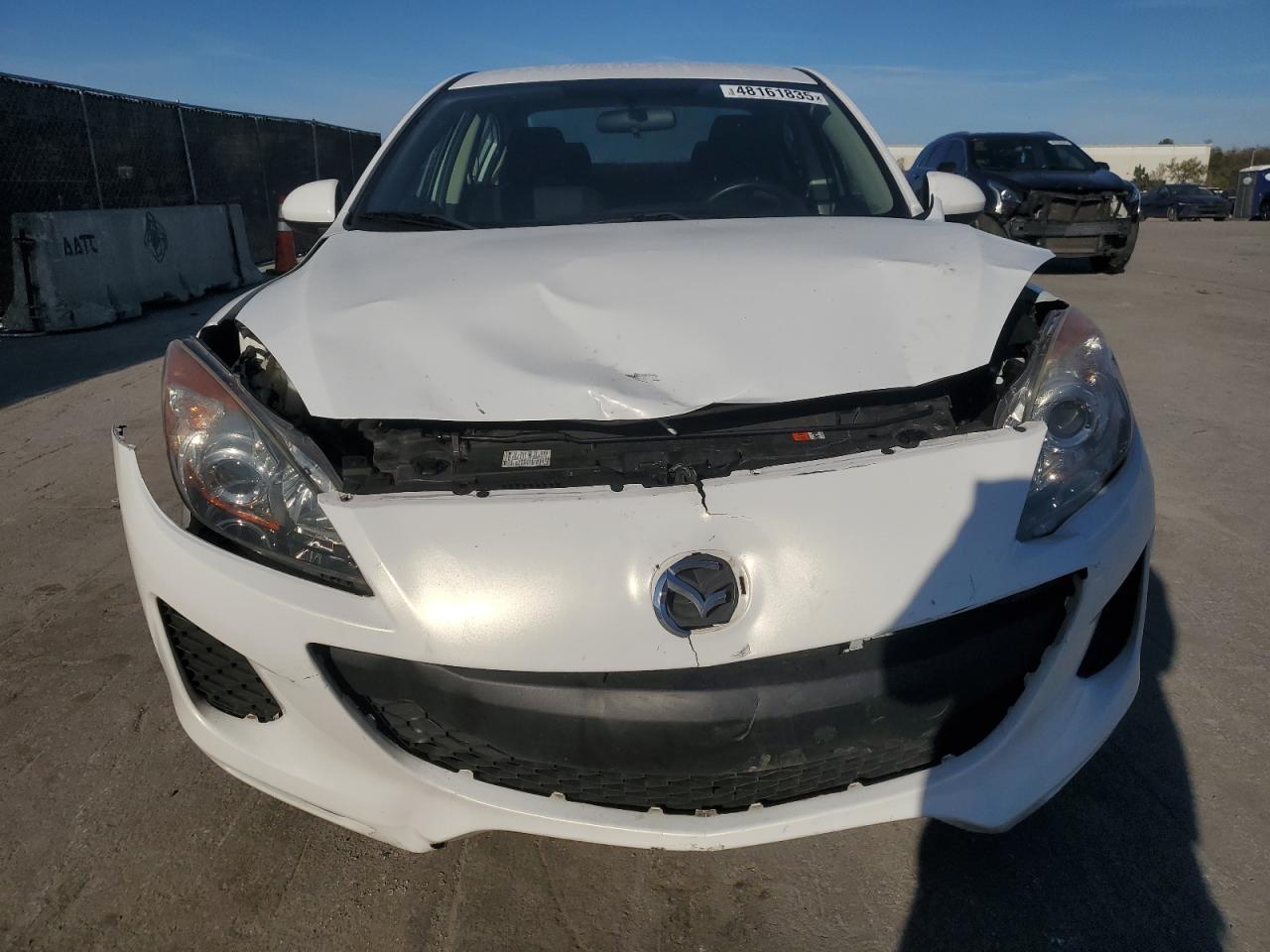 2013 Mazda 3 VIN JM1BL1TF2D1742602 Copart auction photo, front end damage thumbnail 5
