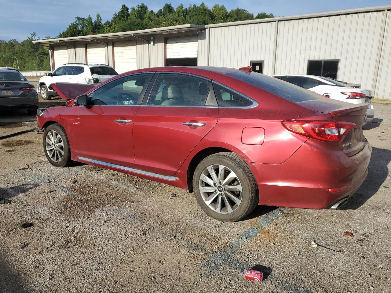 2016 Hyundai Sonata VIN 5NPE34AF2GH317590 Copart auction photo, front end damage thumbnail 2