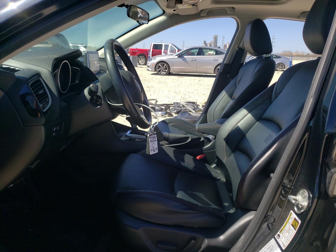 2014 Mazda 3 VIN JM1BM1W79E1130447 Copart auction photo, side / rear end damage thumbnail 7