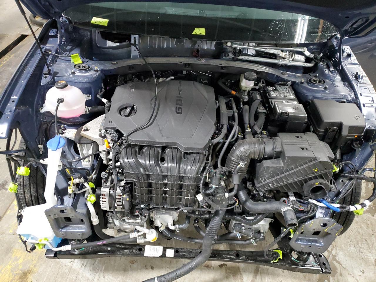 2025 Hyundai Tucson VIN 5NMJCCDE8SH454034 Copart auction photo, front end damage thumbnail 12
