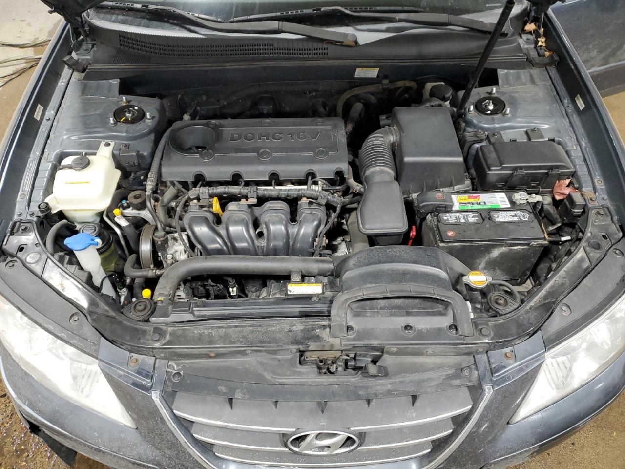 2009 Hyundai Sonata VIN 5NPET46CX9H414778 Copart auction photo, front end damage thumbnail 11