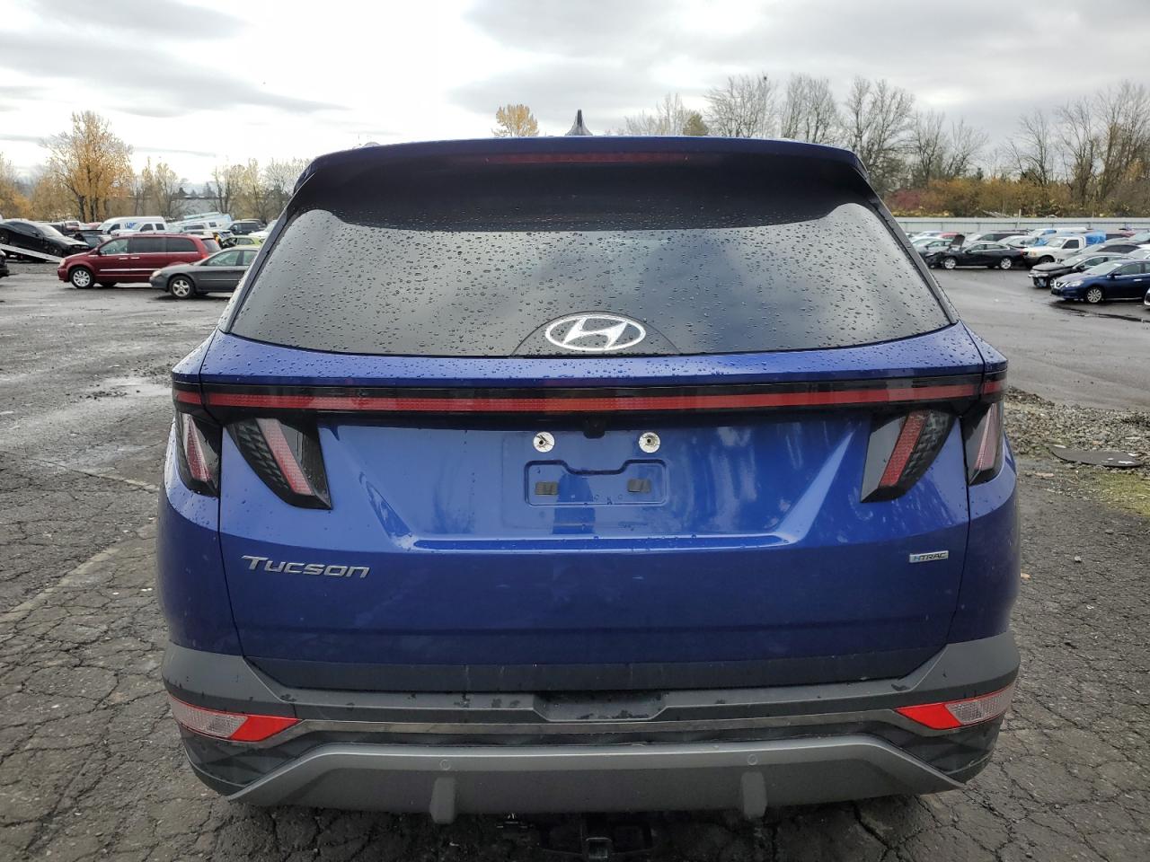 2022 Hyundai Tucson VIN 5NMJECAE3NH158163 Copart auction photo, front end / mechanical damage thumbnail 6