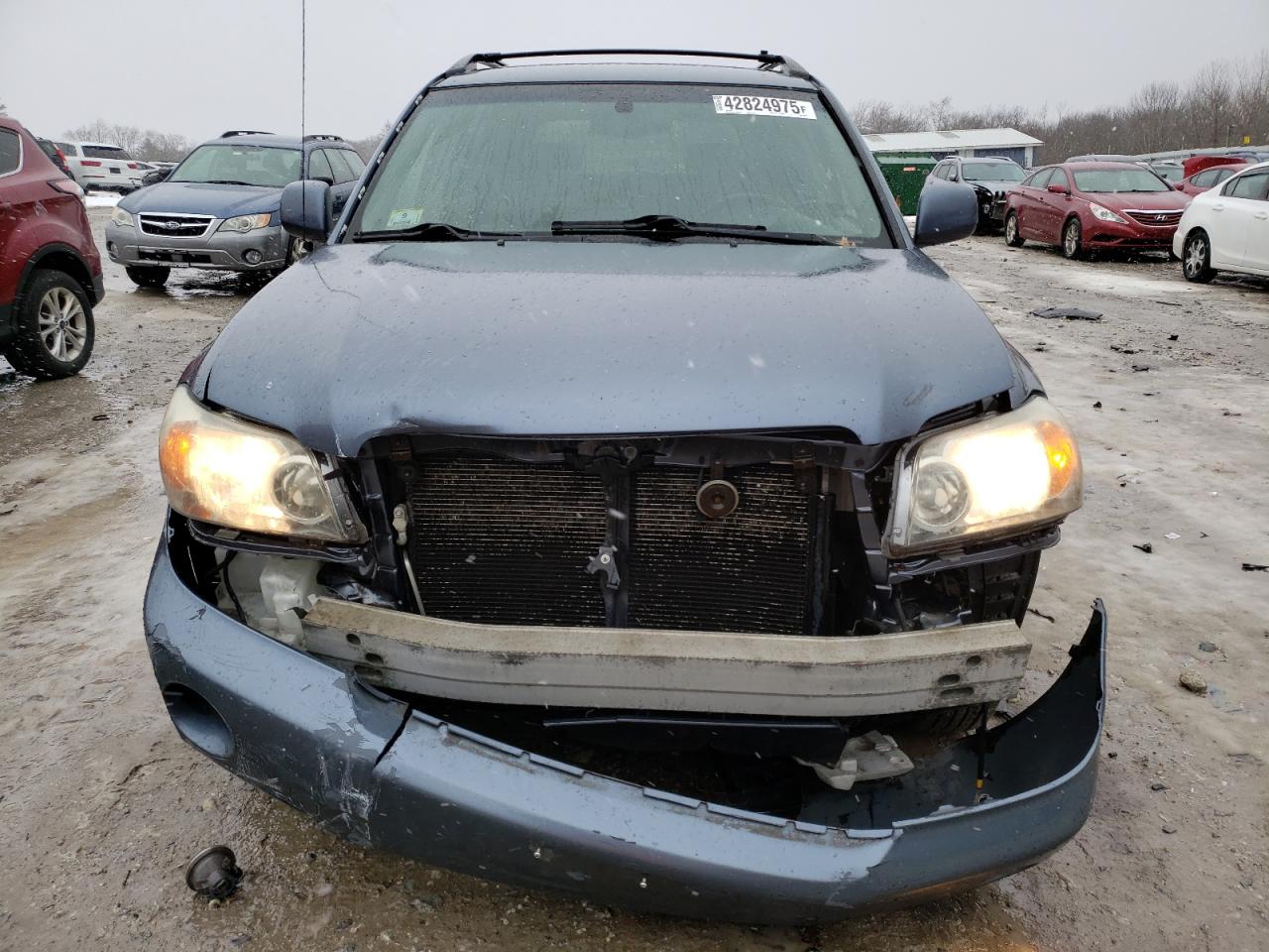2005 Toyota Highlander VIN JTEEP21A850094622 Copart auction photo, front end / minor dent/scratches damage thumbnail 5
