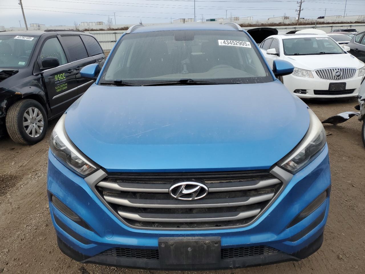 2017 Hyundai Tucson VIN KM8J3CA4XHU277303 Copart auction photo, undercarriage / mechanical damage thumbnail 5
