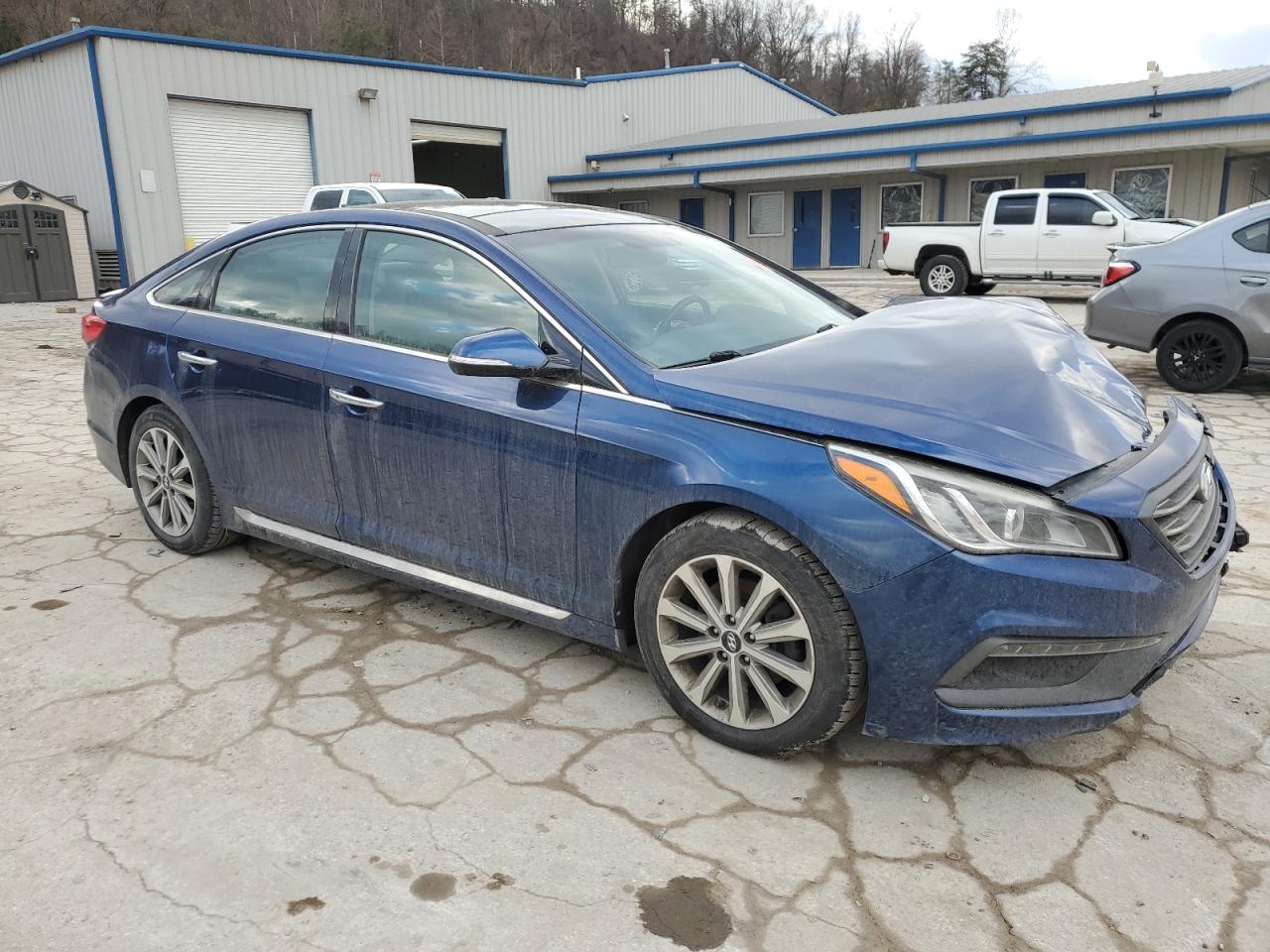 2016 Hyundai Sonata VIN 5NPE34AF1GH291211 Copart auction photo, front end damage thumbnail 4