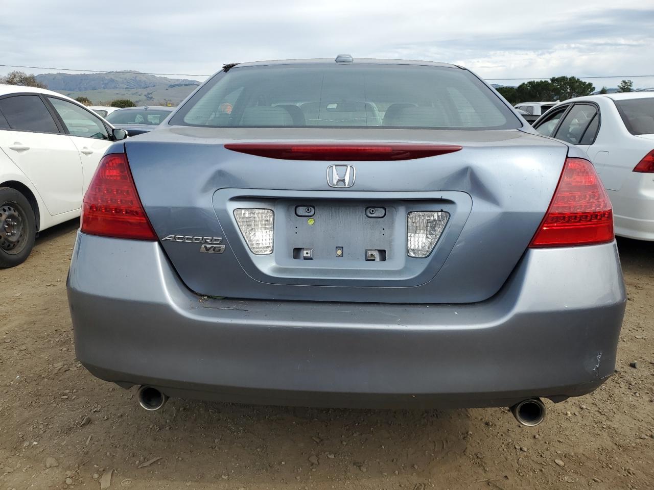 2007 Honda Accord VIN 1HGCM66877A003128 Copart auction photo, front end damage thumbnail 6