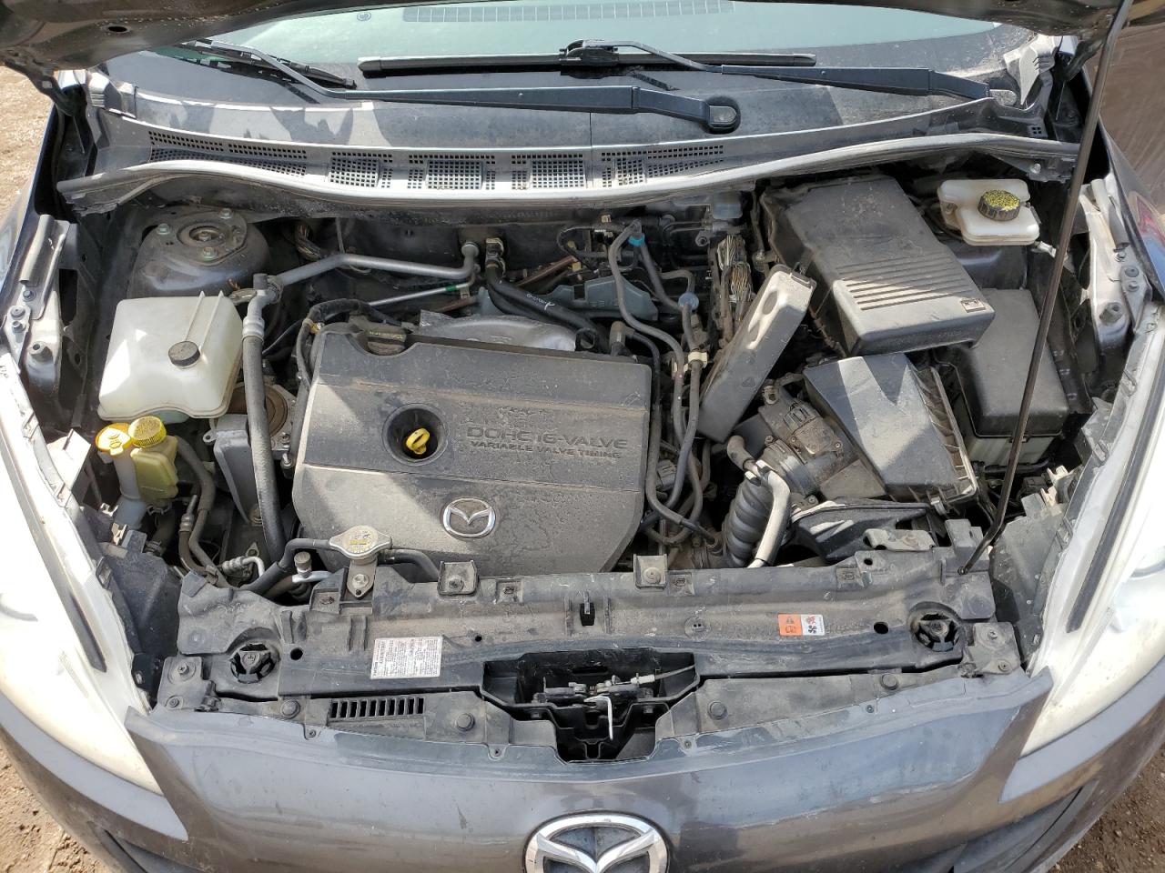 2015 Mazda 5 VIN JM1CW2BL5F0185234 Copart auction photo, rear end / undercarriage damage thumbnail 14