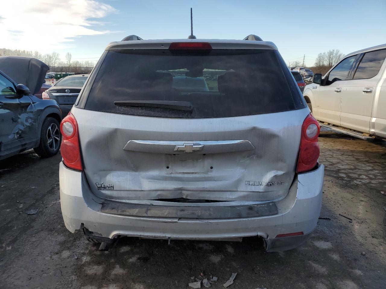 2015 Chevrolet Equinox VIN 2GNALBEK3F1114466 Copart auction photo, rear end damage thumbnail 6