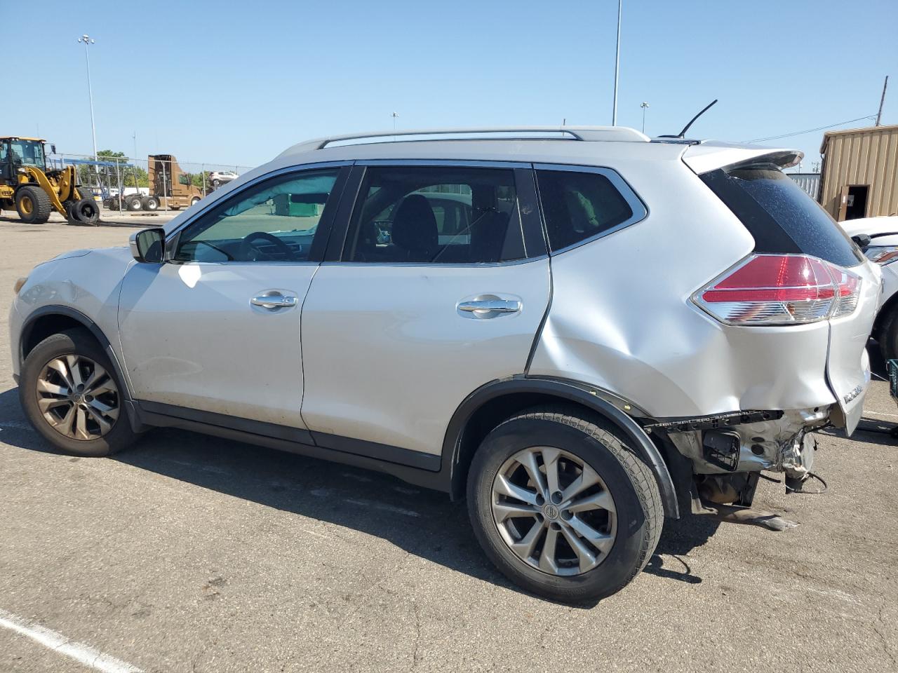 2014 Nissan Rogue VIN 5N1AT2MV4EC765646 Copart auction photo, rear end / front end damage thumbnail 2