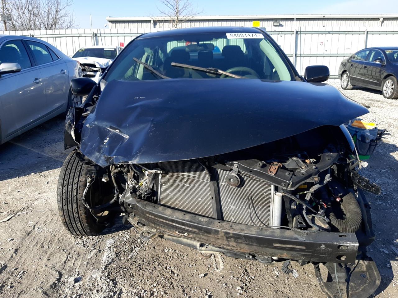 2011 Toyota Corolla VIN 2T1BU4EE0BC728290 Copart auction photo, front end / rear end damage thumbnail 5