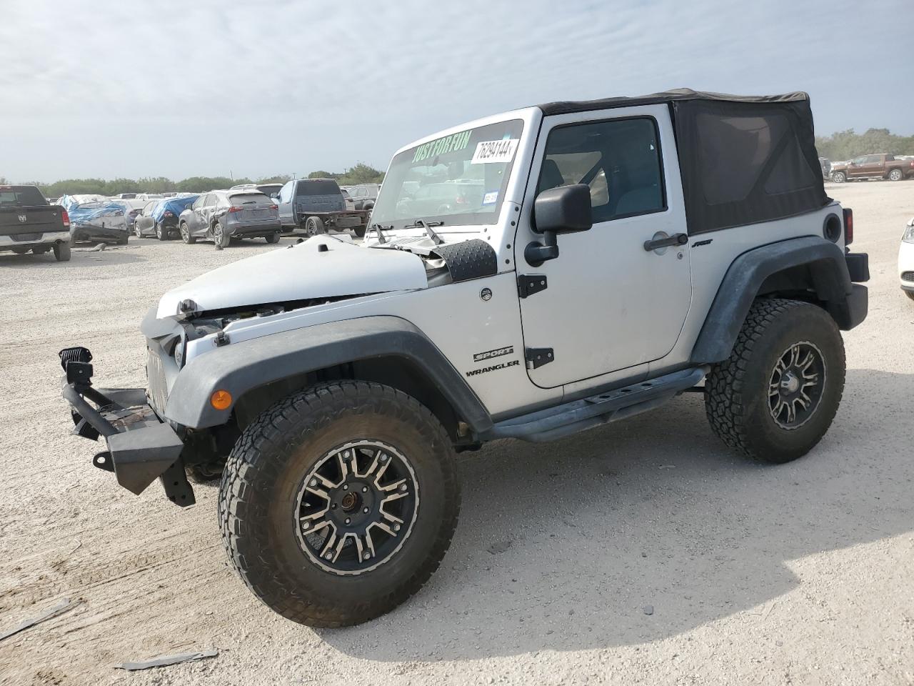 2010 Jeep Wrangler VIN 1J4AA2D10AL155285