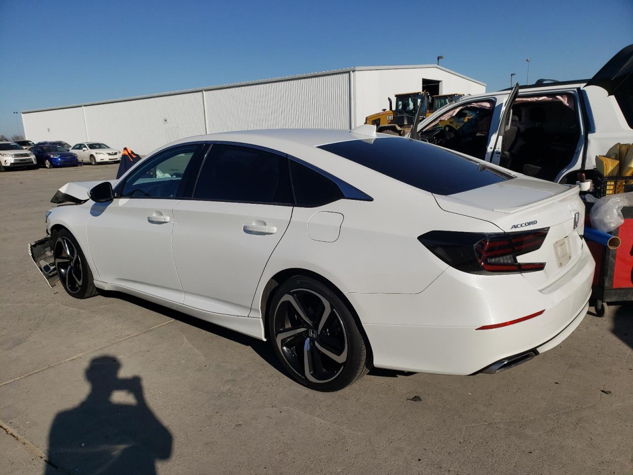 2019 Honda Accord VIN 1HGCV1F34KA076812 Copart auction photo, front end damage thumbnail 2
