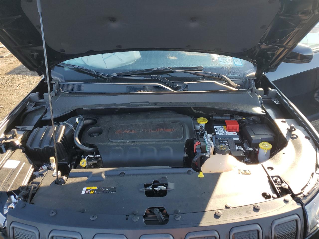 2022 Jeep Compass VIN 3C4NJDDB9NT202965 Copart auction photo, front end / minor dent/scratches damage thumbnail 12