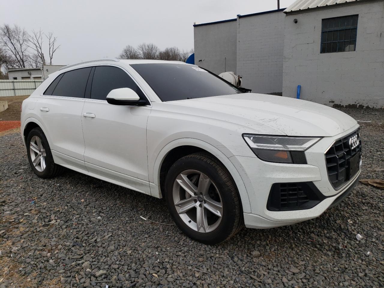 2019 Audi Q8 VIN WA1AVAF16KD013465 Copart auction photo, vandalism damage thumbnail 4