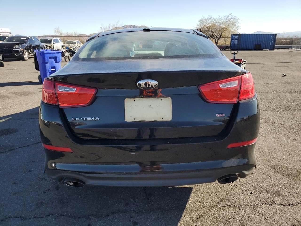 2014 KIA Optima VIN 5XXGM4A73EG342389 Copart auction photo, front end damage thumbnail 6