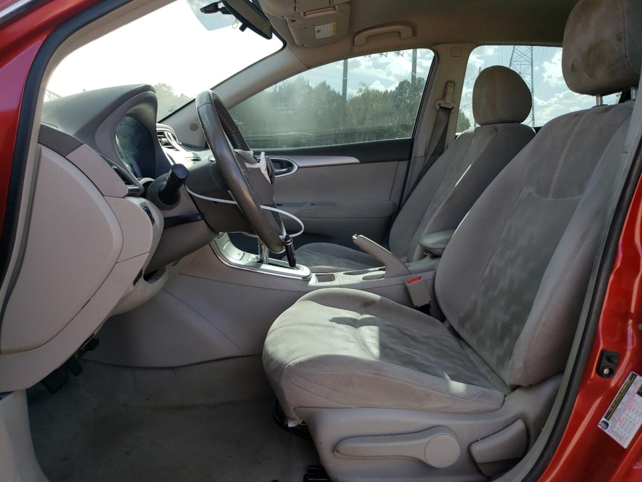 2013 Nissan Sentra VIN 3N1AB7AP0DL659761 Copart auction photo, front end / mechanical damage thumbnail 7