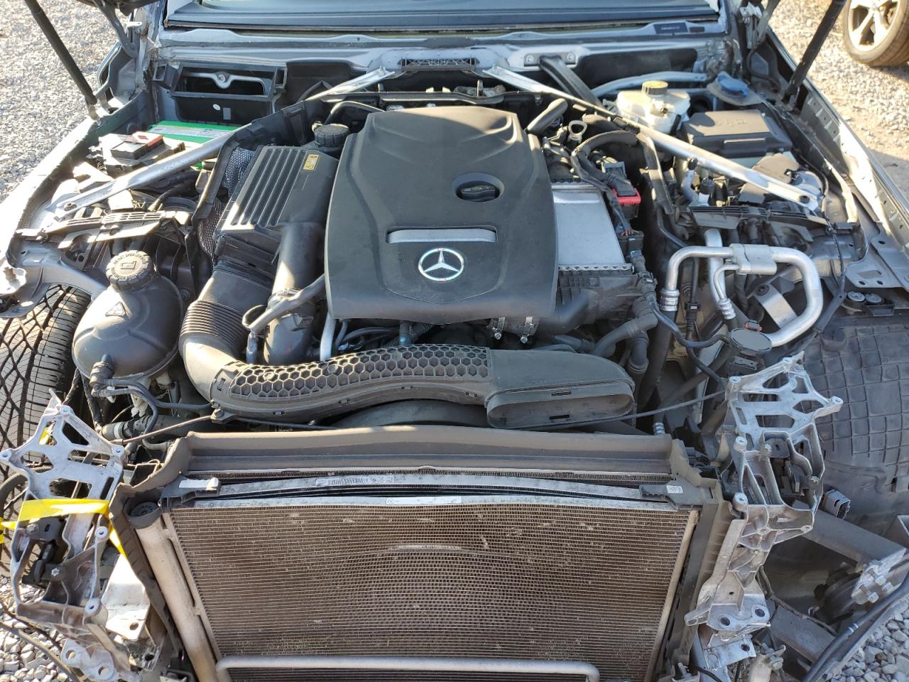 2015 Mercedes-Benz C-klasse VIN 55SWF4KB9FU017192 Copart auction photo, all over damage thumbnail 11