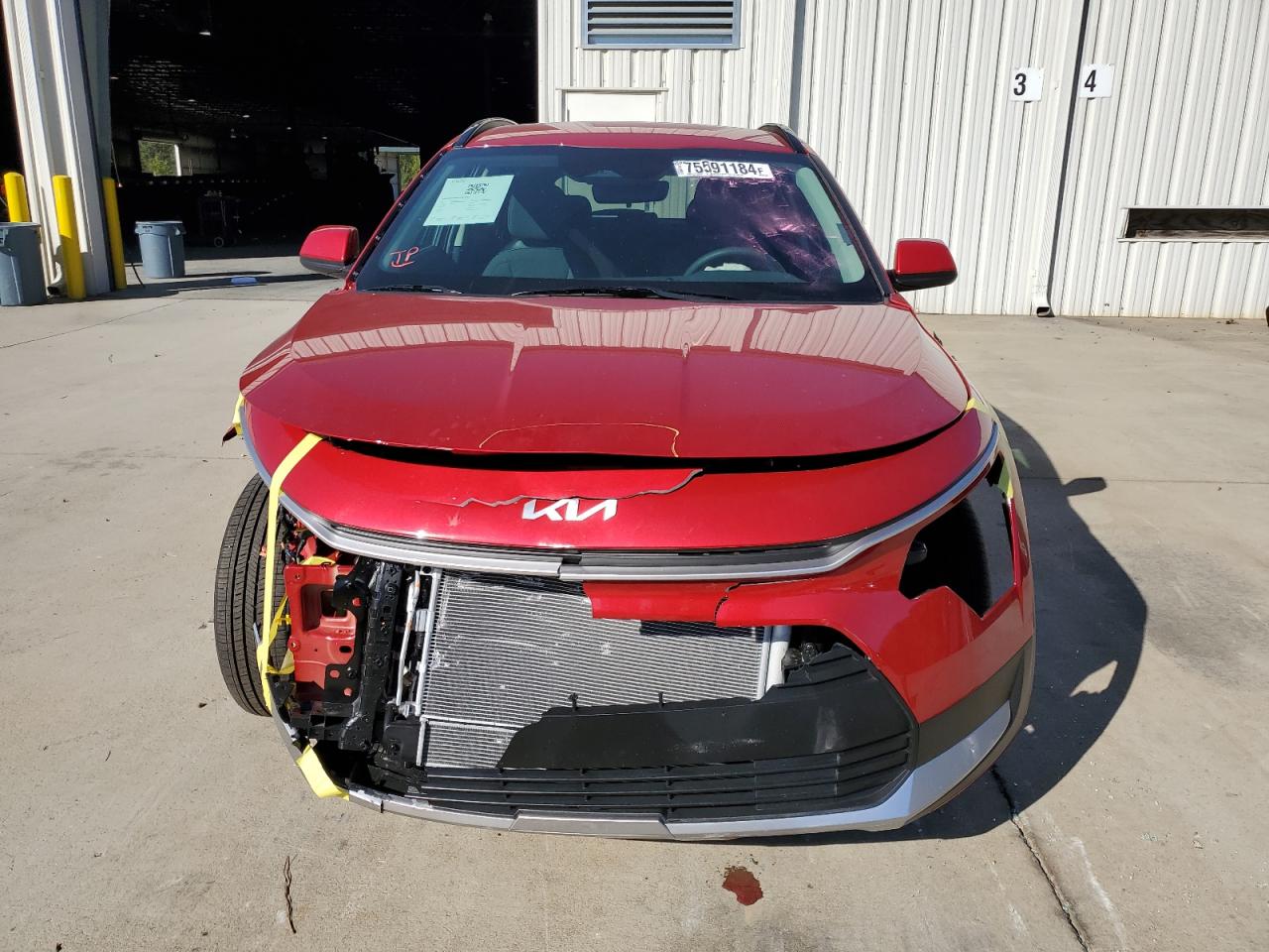 2024 KIA Niro VIN KNDCP3LE1R5179215 Copart auction photo, front end damage thumbnail 5
