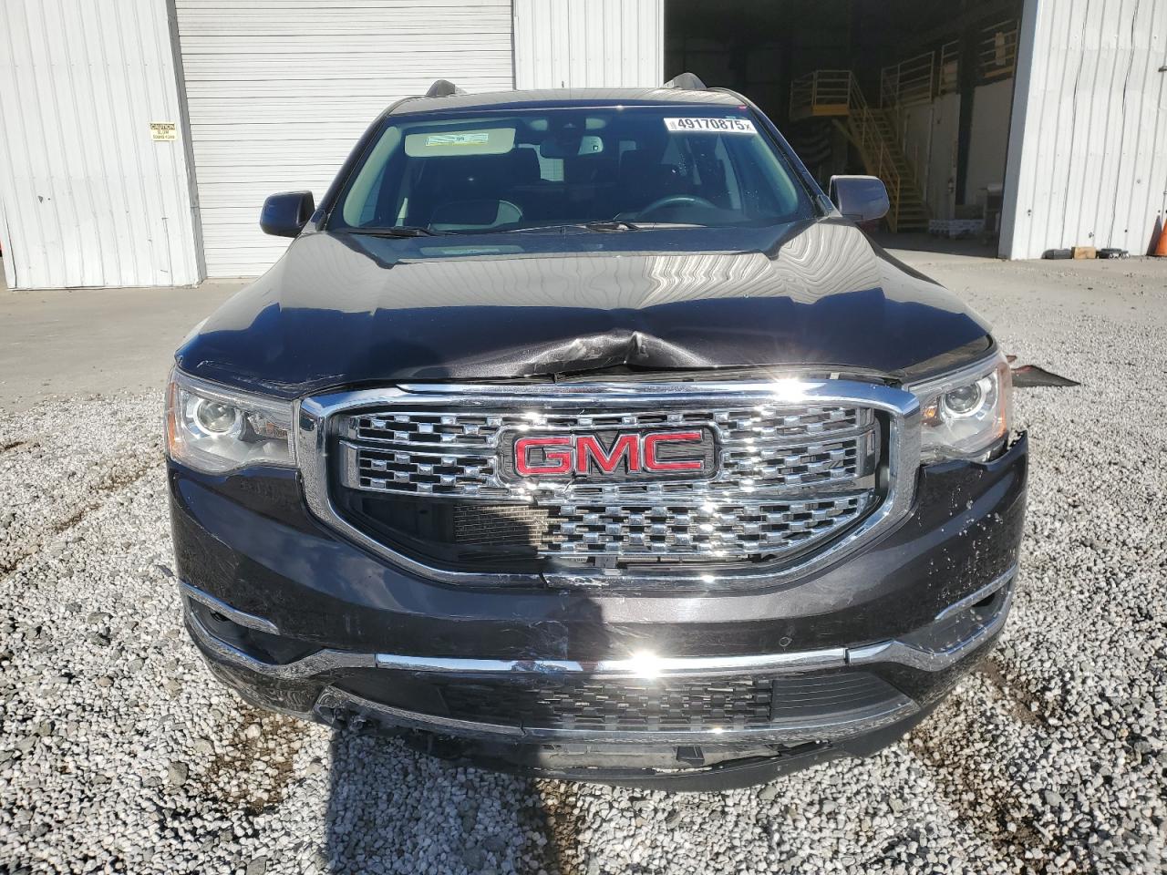 2017 GMC Acadia VIN 1GKKNXLSXHZ318400 Copart auction photo, front end damage thumbnail 5