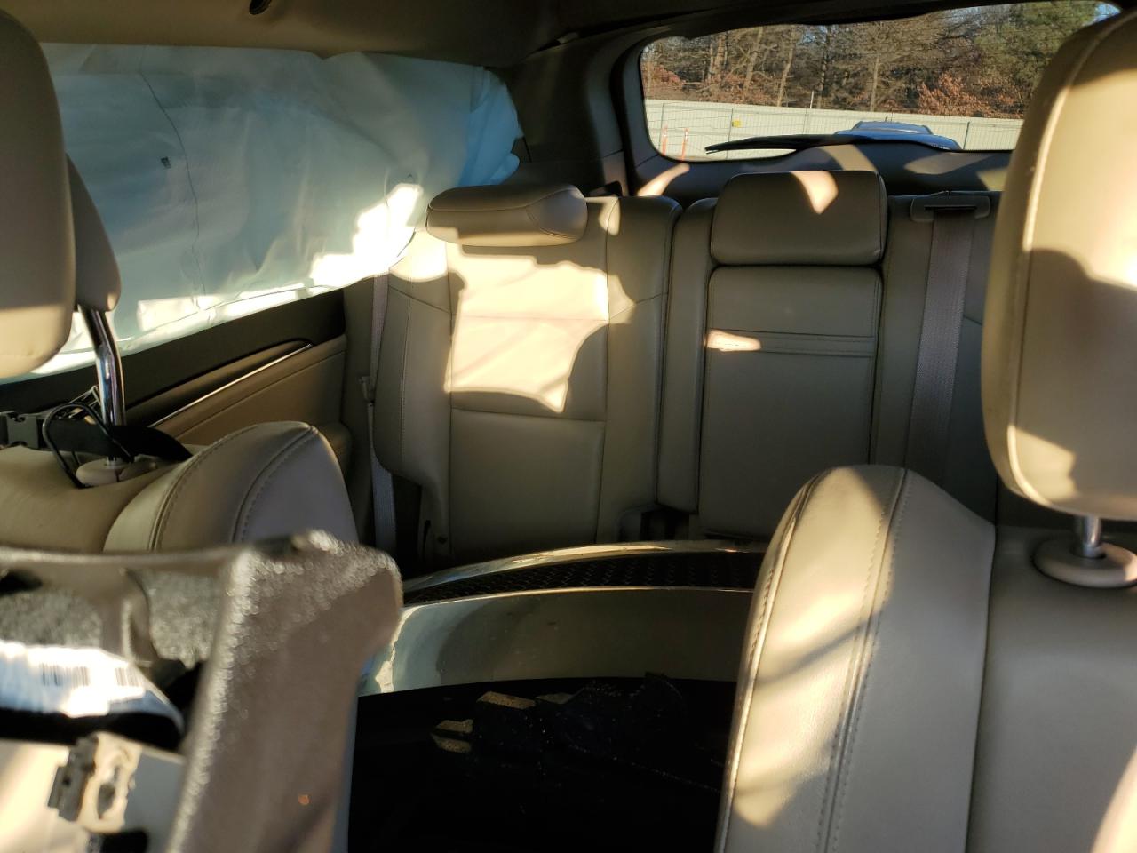 2017 Jeep Grand Cherokee VIN 1C4RJFBG7HC866290 Copart auction photo, front end / side damage thumbnail 10