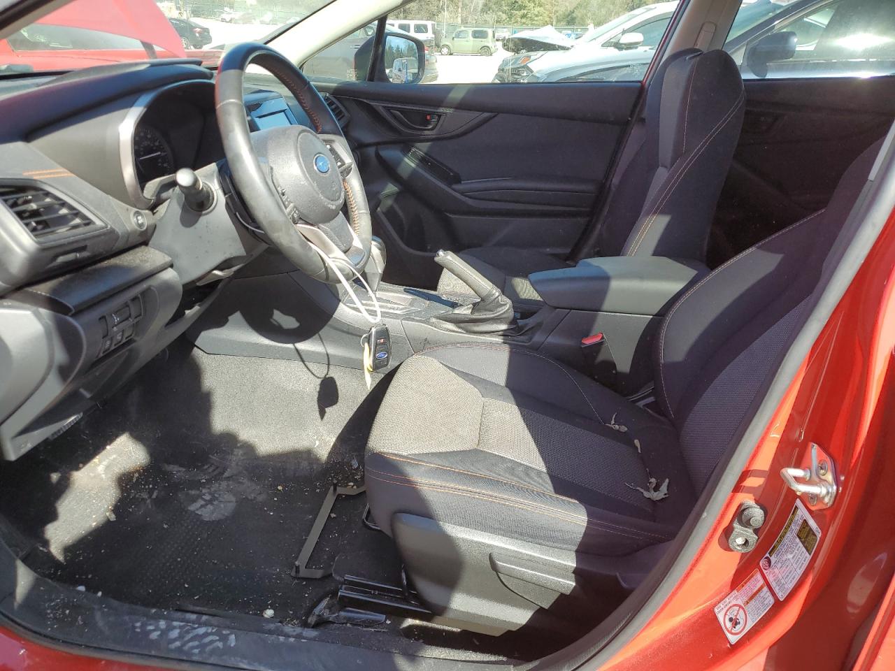 2020 Subaru XV VIN JF2GTAEC3L8225129 Copart auction photo, front end / rear end damage thumbnail 7
