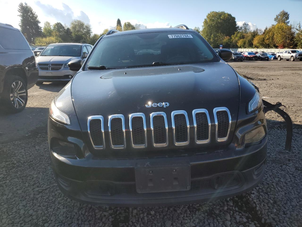 2016 Jeep Grand Cherokee VIN 1C4PJMAB5GW170364 Copart auction photo, front end damage thumbnail 5