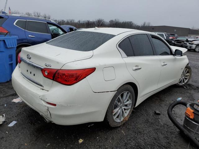 2016 Infiniti Q50 VIN JN1CV7AR9GM250170 Copart auction photo, front end damage thumbnail 3