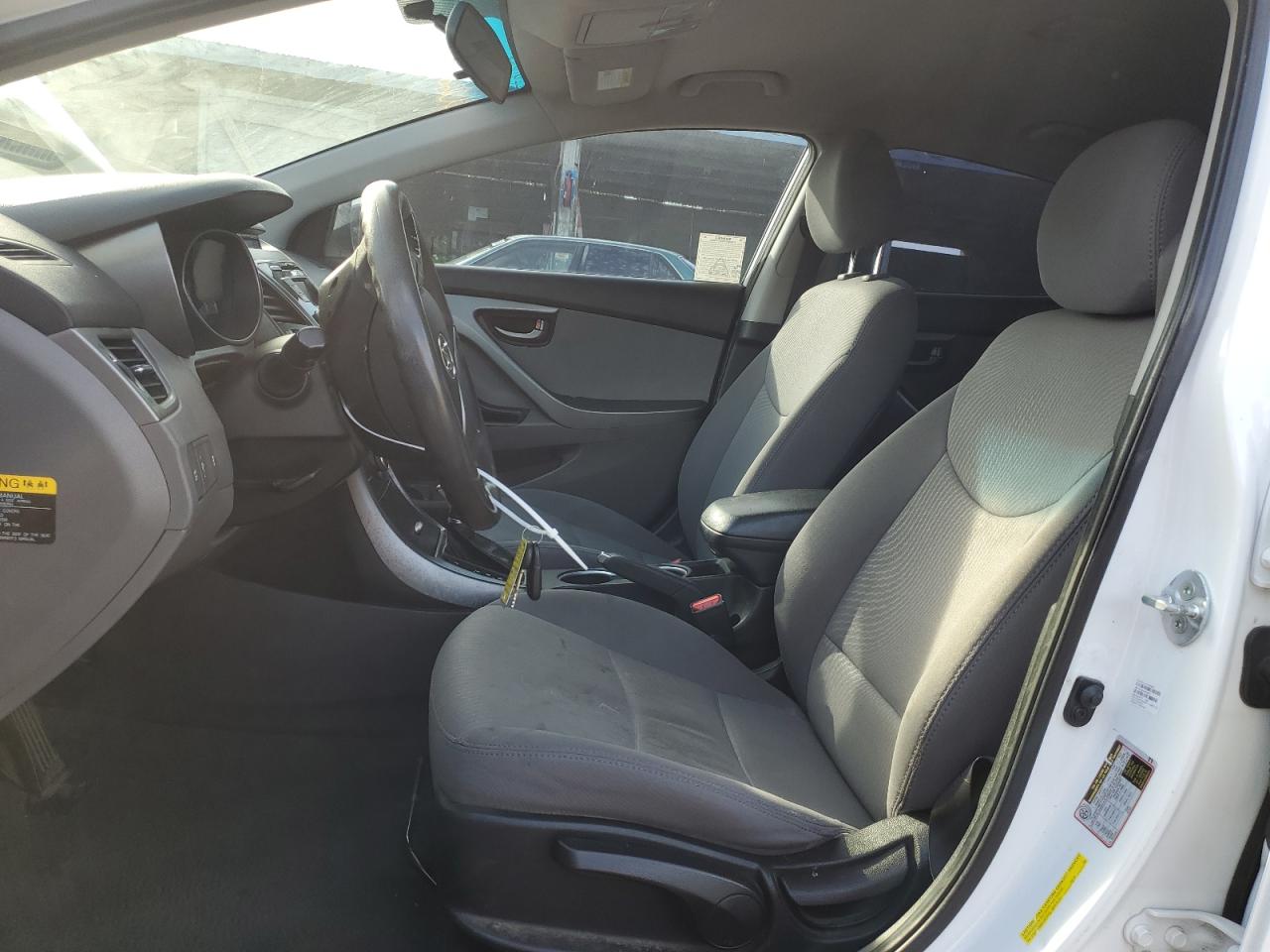 2014 Hyundai Elantra VIN 5NPDH4AEXEH463978 Copart auction photo, mechanical damage thumbnail 7