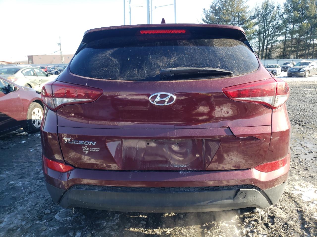 2017 Hyundai Tucson VIN KM8J3CA40HU458507 Copart auction photo, front end damage thumbnail 6