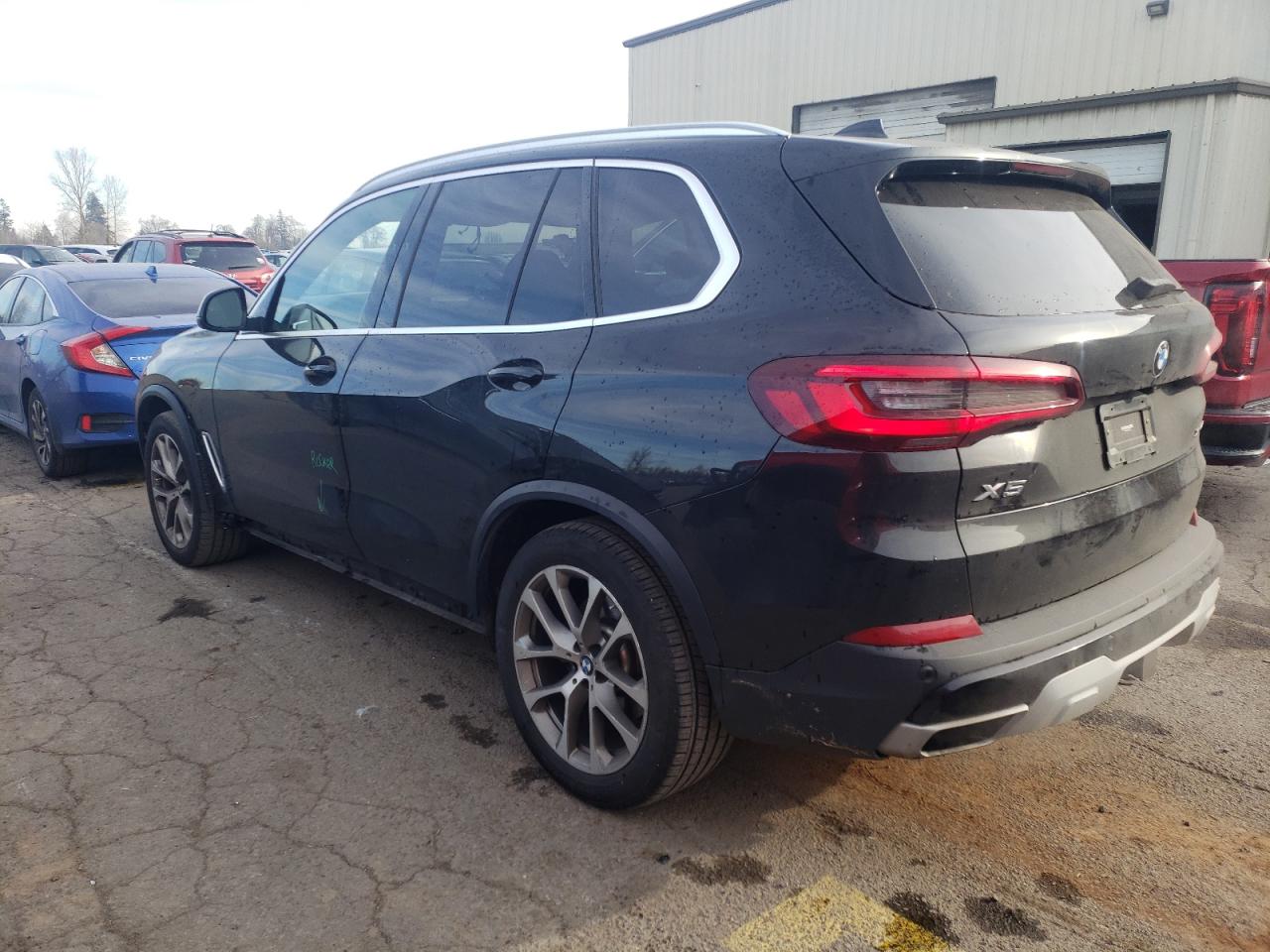 2022 BMW X5 VIN 5UXCR6C0XN9J75357 Copart auction photo, all over damage thumbnail 2