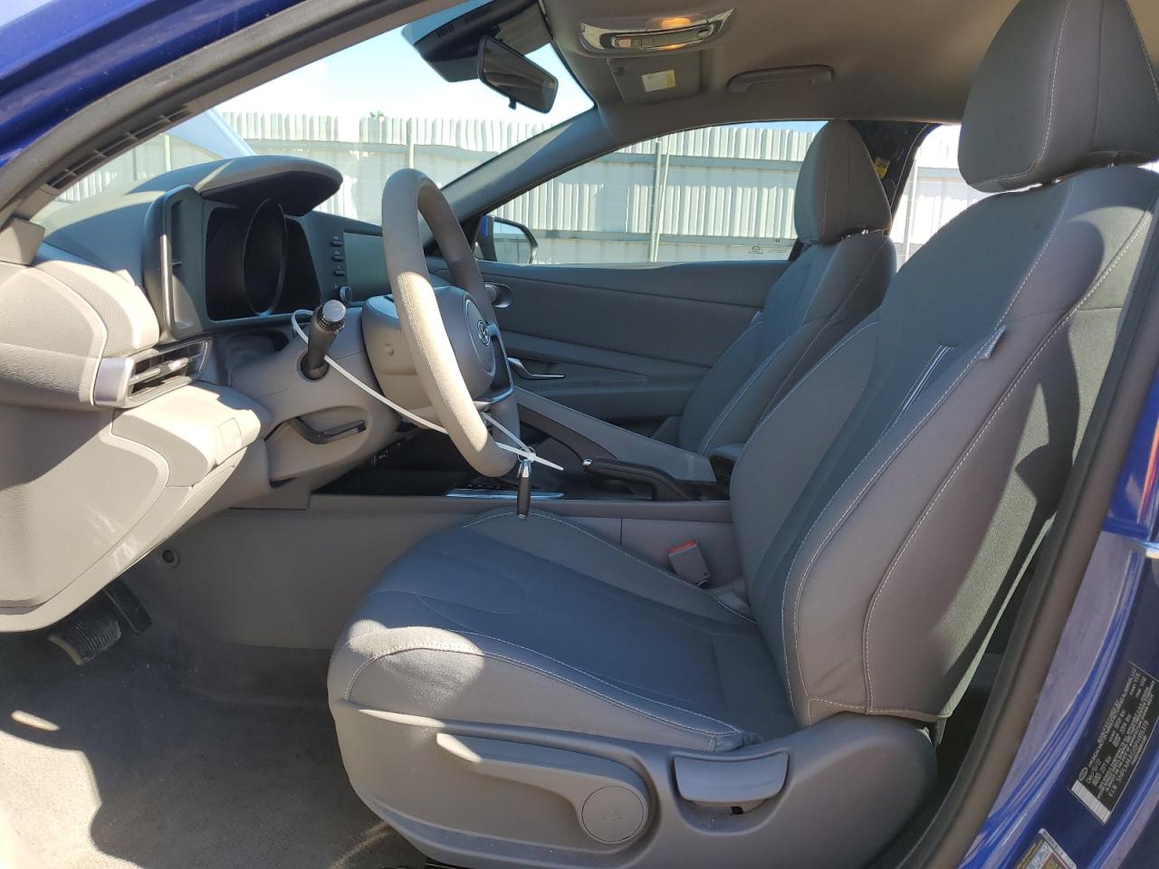 2023 Hyundai Elantra VIN 5NPLM4AG0PH105378 Copart auction photo, side damage thumbnail 7
